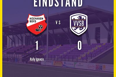 VVSB komt net te kort tegen Kozakken Boys