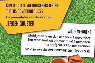 Test je voetbalkennis bij de VVSB Voetbalquiz! 