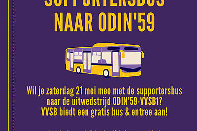 Supportersbus naar ODIN'59