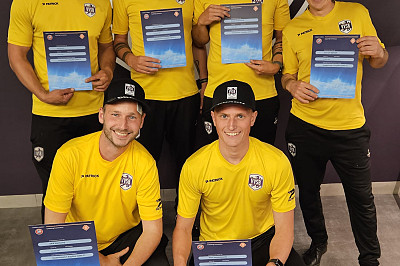 6 gediplomeerde trainers bij VVSB