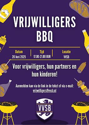 VVSB sluit het seizoen af met haar vrijwilligers