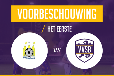 Voorbeschouwing Staphorst – VVSB