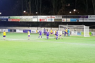 Unieke oefenwedstrijd gewonnen door VVSB (zon)