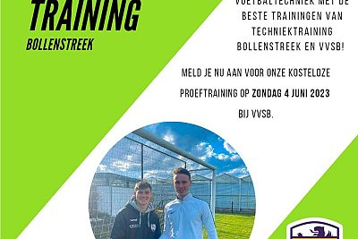 Techniektraining op 4 juni