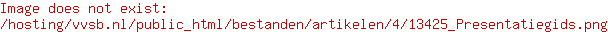 Presentatiegids 2023-2024 is live