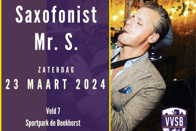 Mr. S. na afloop van VVSB – Sparta Nijkerk