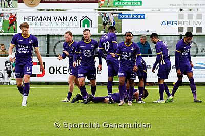 VVSB pakt punt in slotminuten bij sc Genemuiden