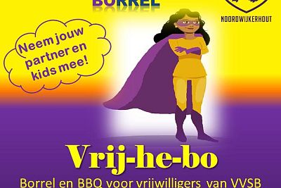 Uitnodiging vrijwilligers borrel en BBQ