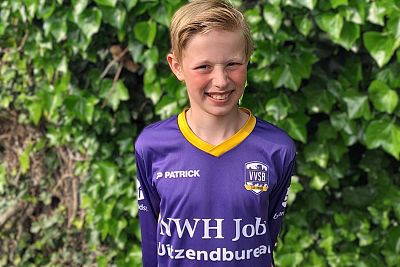 Wess Bader pupil van de week bij VVSB - Hoogeveen