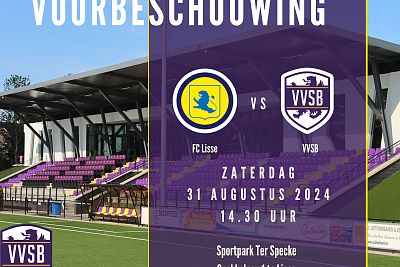Voorbeschouwing FC Lisse - VVSB