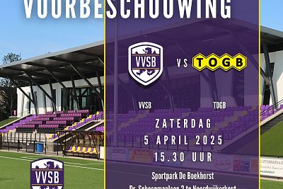 Voorbeschouwing VVSB - TOGB