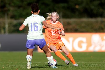 Zara Piontek maakt haar interlanddebuut