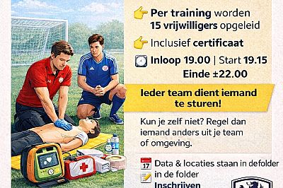 Reanimatie & EHBO-training voor vrijwilligers SJC & VVSB