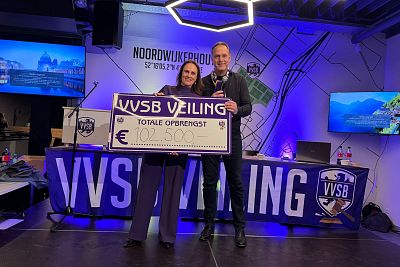 VVSB Veiling brengt €102.500 op.