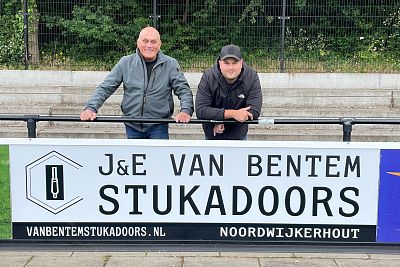 Nieuwe bordsponsor: J & E van Bentem Stukadoors