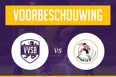 Voorbeschouwing VVSB - Jong Sparta