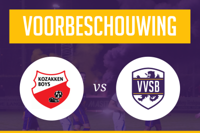 Voorbeschouwing Kozakken Boys - VVSB
