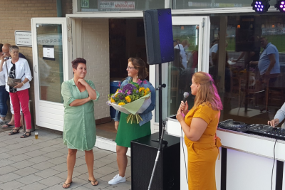 Sandy de Groot vrijwilliger van het jaar
