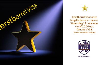 Kerstborrel voor Jeugdleiders en - trainers