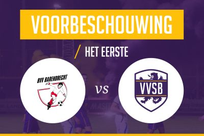 Voorbeschouwing Barendrecht - VVSB