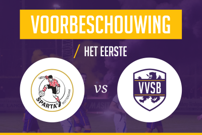 Voorbeschouwing Jong Sparta - VVSB