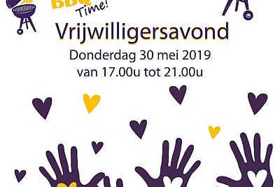 Uitnodiging Vrijwilligersavond
