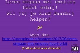 Leren omgaan met emoties