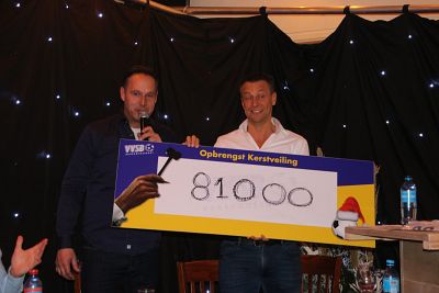 Kerstveiling VVSB brengt € 81.000 op