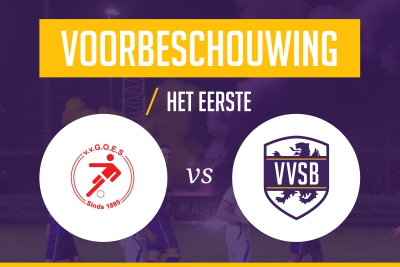 Voorbeschouwing GOES - VVSB