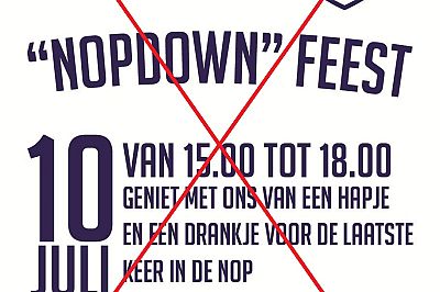 NOPDOWN NIET TOERNOOI WEL