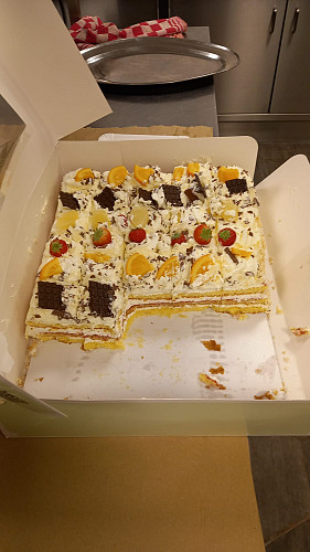 Taart voor de vutters