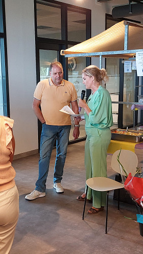 Vrijwilligers VVSB genieten van heerlijke lunch