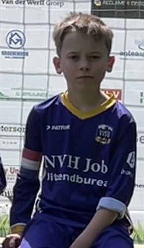 Kay Doeven pupil van de week bij VVSB - FC Rijnvogels