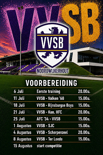 oefenprogramma van VVSB 1