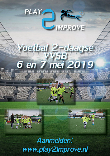Play2Improve-voetbalkamp deze meivakantie bij VVSB!