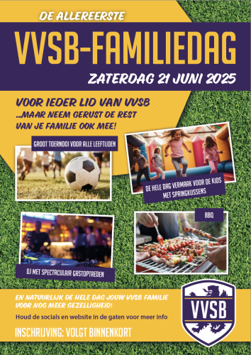 Familiedag VVSB uitgesteld – we verplaatsen het feestje!