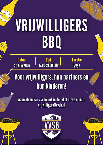 VVSB sluit het seizoen af met haar vrijwilligers