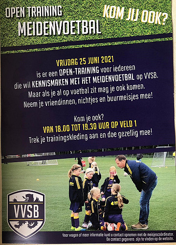 Meiden Open Training 25 juni 2021