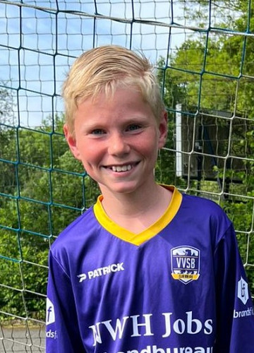 Daan Jonkheer pupil van de week bij VVSB - Staphorst