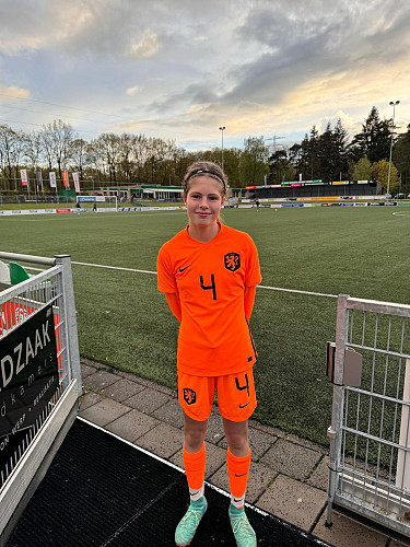 Merel Augustinus speelt laatste wedstrijd voor VVSB