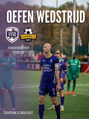 Oefenwedstrijd VVSB - RBB