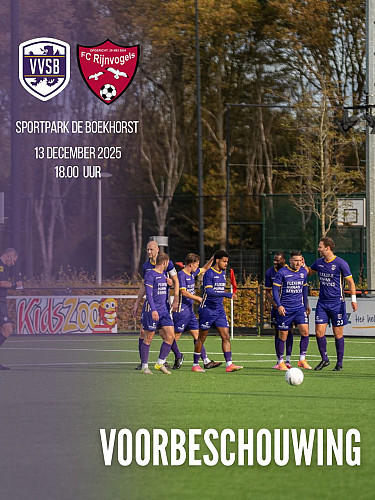 Voorbeschouwing VVSB - FC Rijnvogels