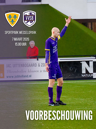 Voorbeschouwing Kloetinge - VVSB