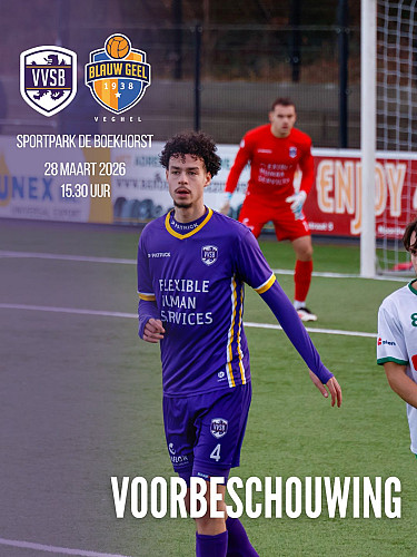 Voorbeschouwing VVSB – Blauw Geel ‘38