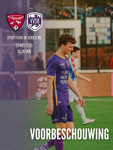 Voorbeschouwing FC Rijnvogels – VVSB
