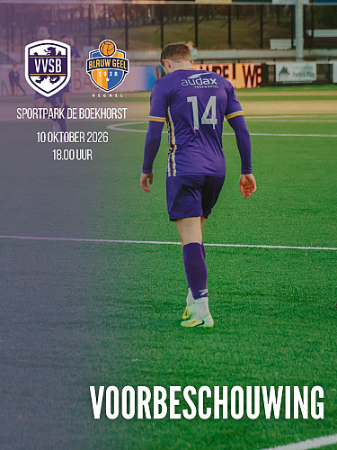 Voorbeschouwing VVSB - Blauw Geel '38