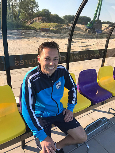 Joeri van Gijlswijk hoofdtrainer van de JO9 selectie