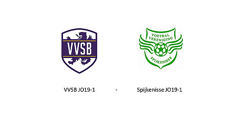 Woensdag 11 april 19.15 uur Beker VVSB JO19-1