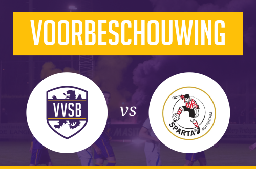 Voorbeschouwing VVSB - Jong Sparta