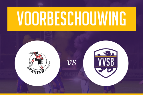 Voorbeschouwing Jong Sparta - VVSB